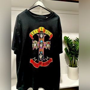 Fear Of God FOG Guns & Roses Boxy T-Shirt LARGE